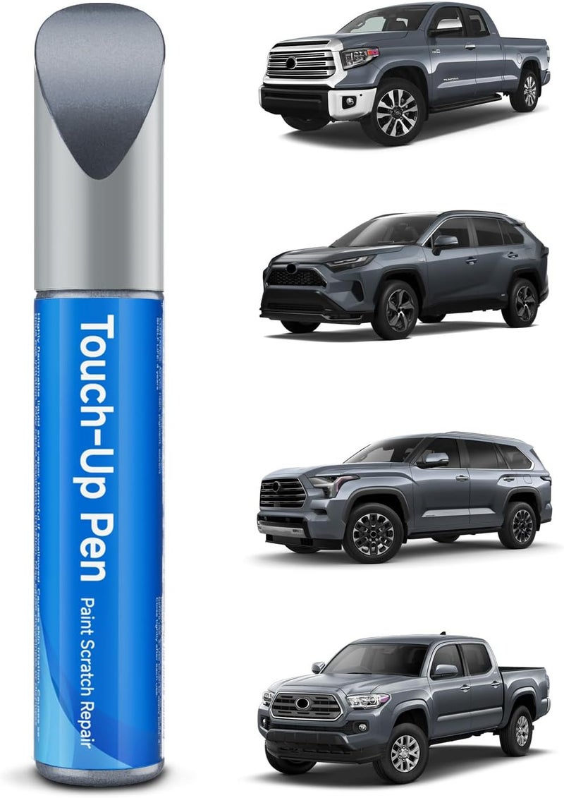 RSACET Touch Up Paint Compatible with Toyota Exact Match Touch Up Paint Car Scratch Repair (Celestite Gray Metallic （1K3）) - Image 1
